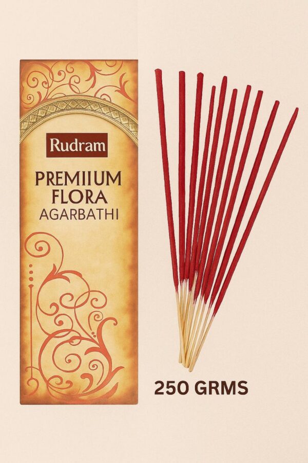 Rudram Premium Flora Agarabathi (250 Grms)