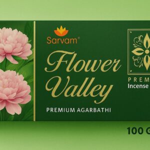 Sarvam Flower vally Premium Agarbathi